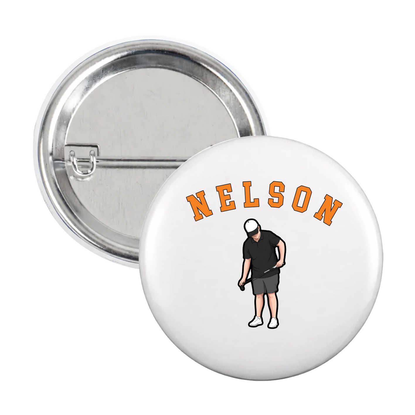 Game Day Button — Shirsey Arch in White