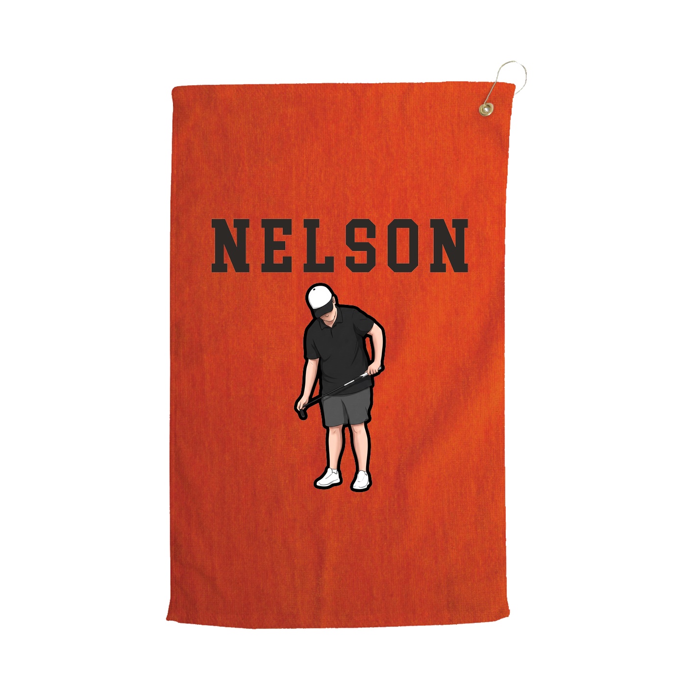 Golf Towel — Shirsey in Orange
