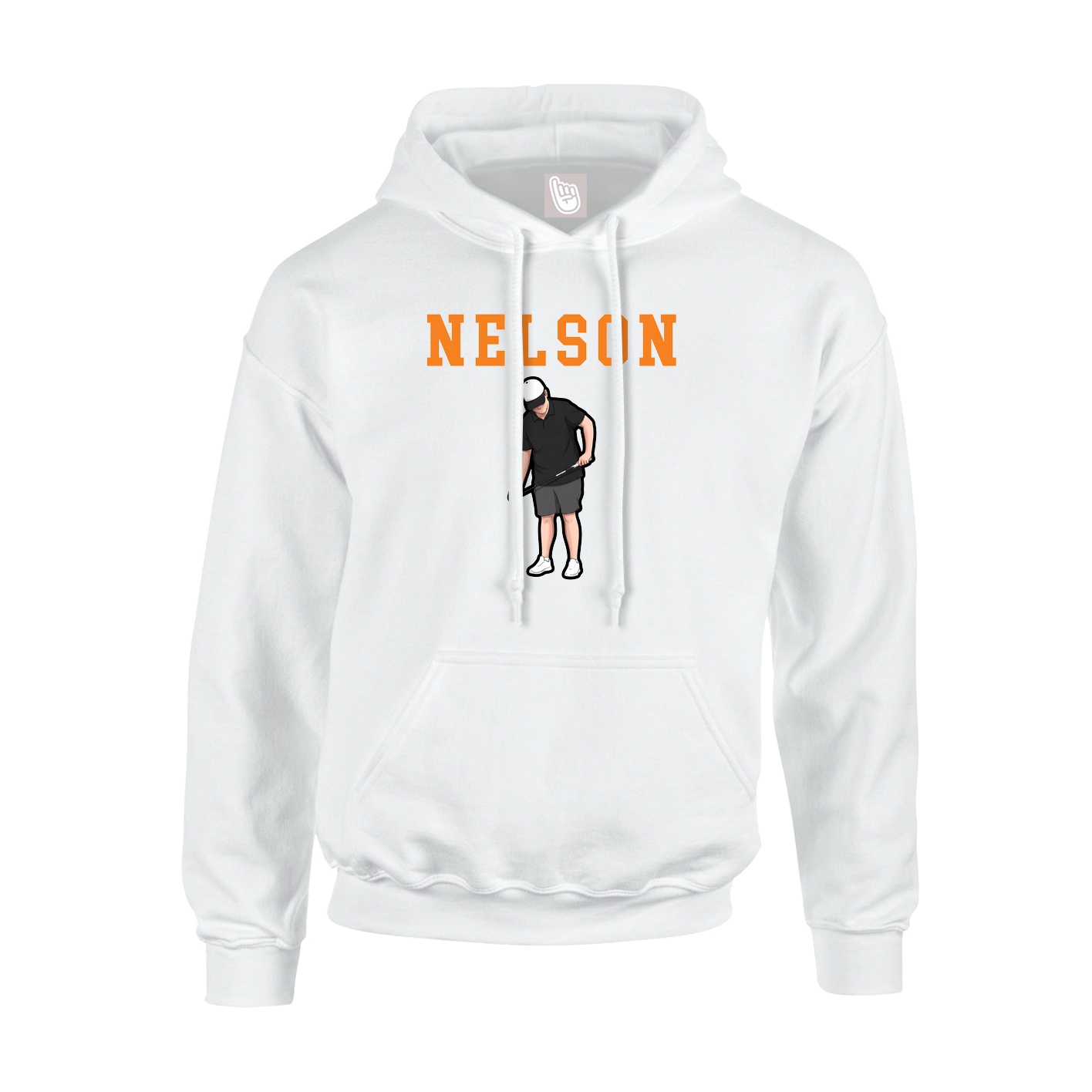Hoodie — Shirsey in White