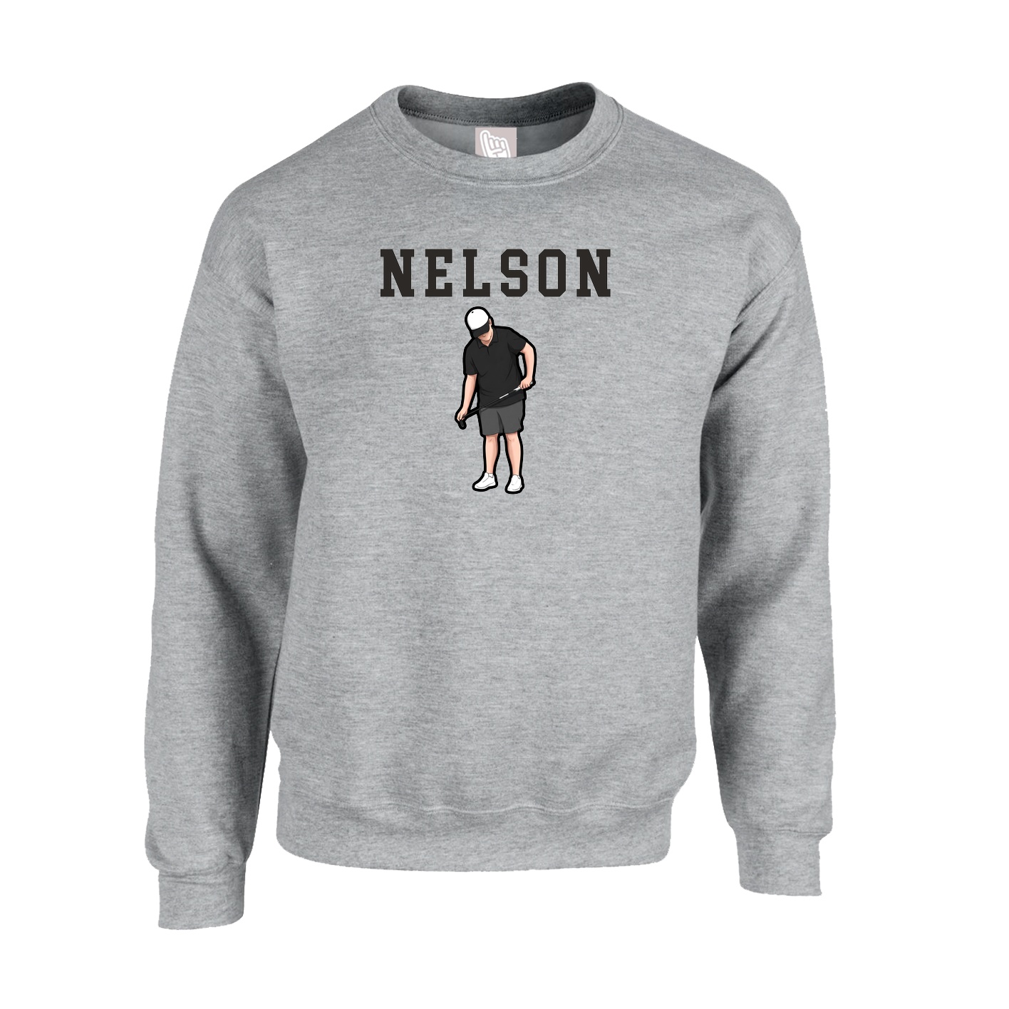 Fleece Crew — Shirsey in Grey
