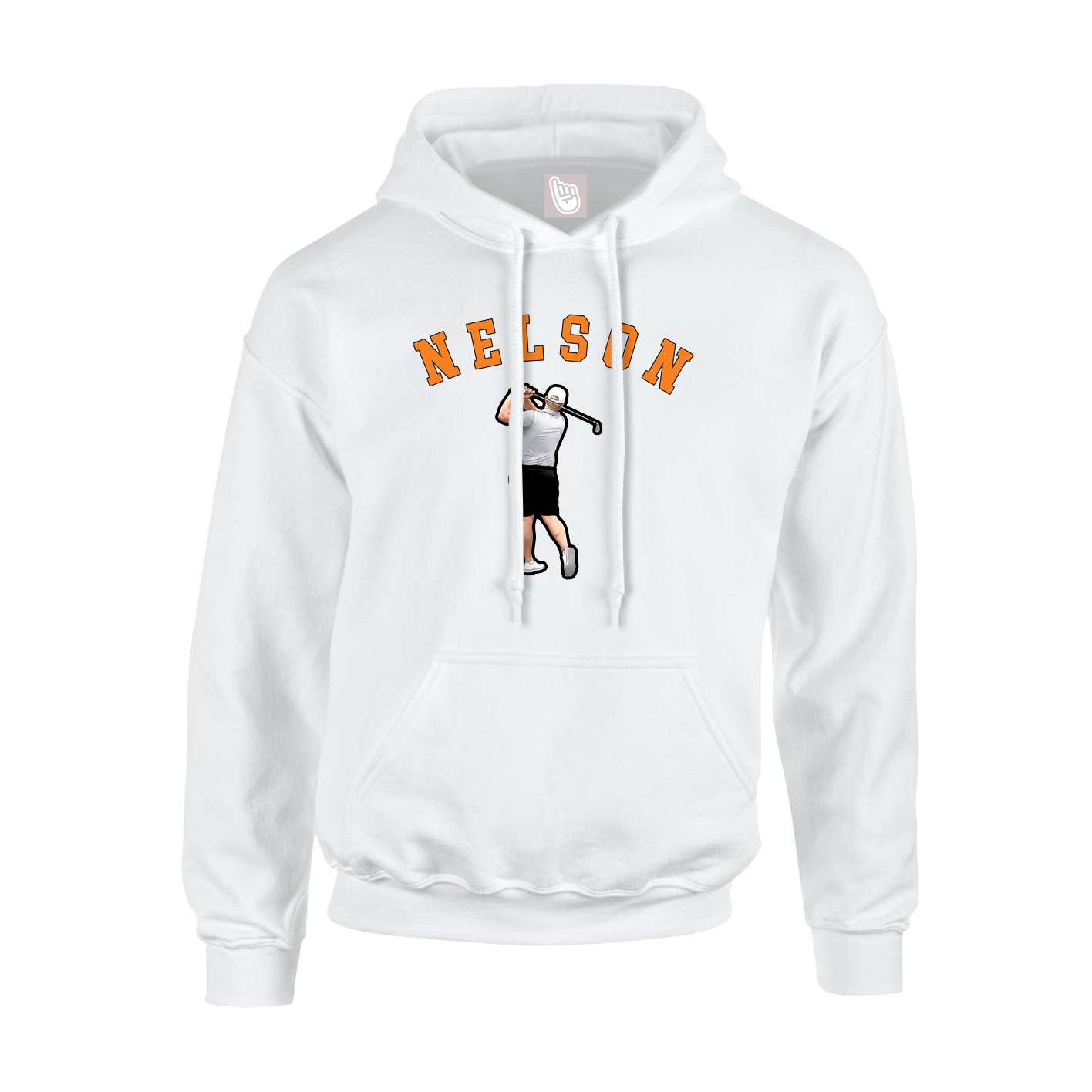 Hoodie — Shirsey Arch in White