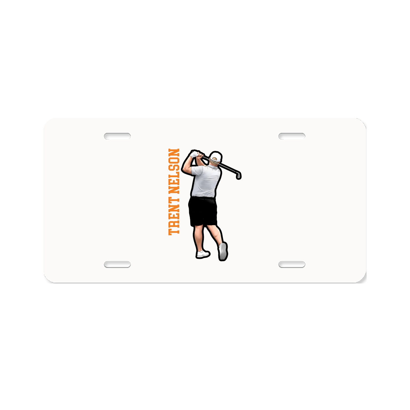 Aluminum License Plate