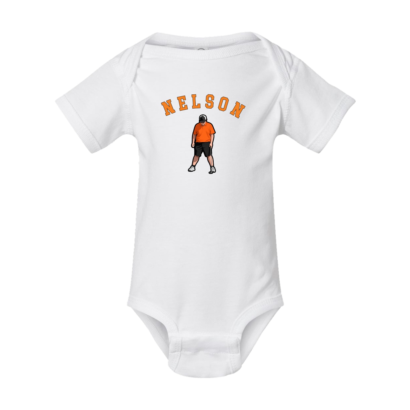 Baby Onesie — Shirsey Arch in White