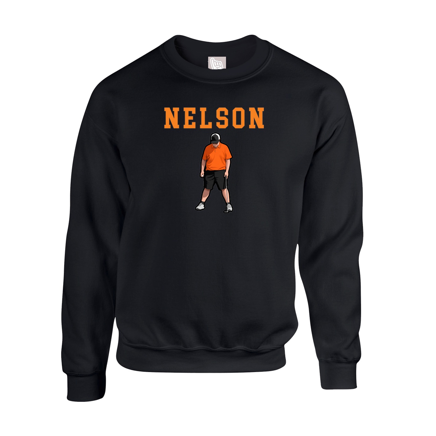 Fleece Crew — Shirsey in Black