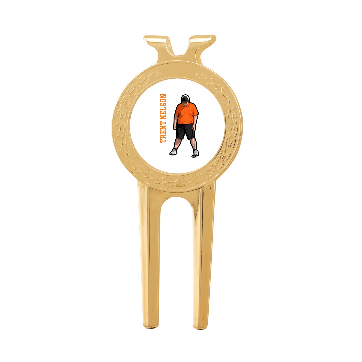 Divot Tool with Ball Marker — Name Vertical in Classic