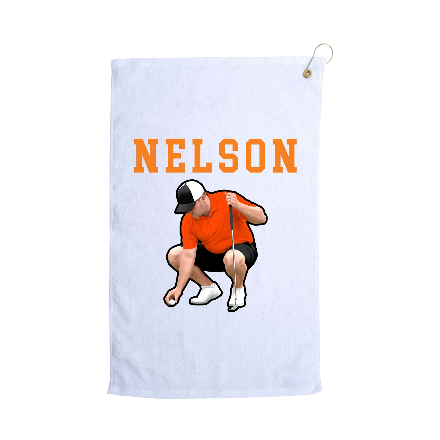 Golf Towel — Shirsey in White