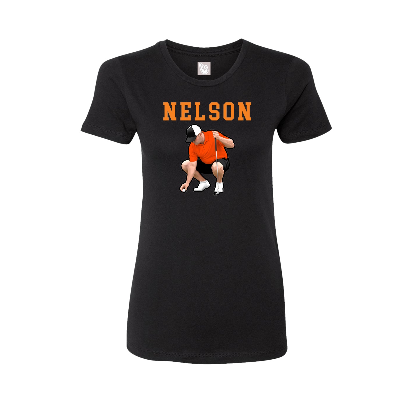 Fitted Women's Tee — Shirsey in Black