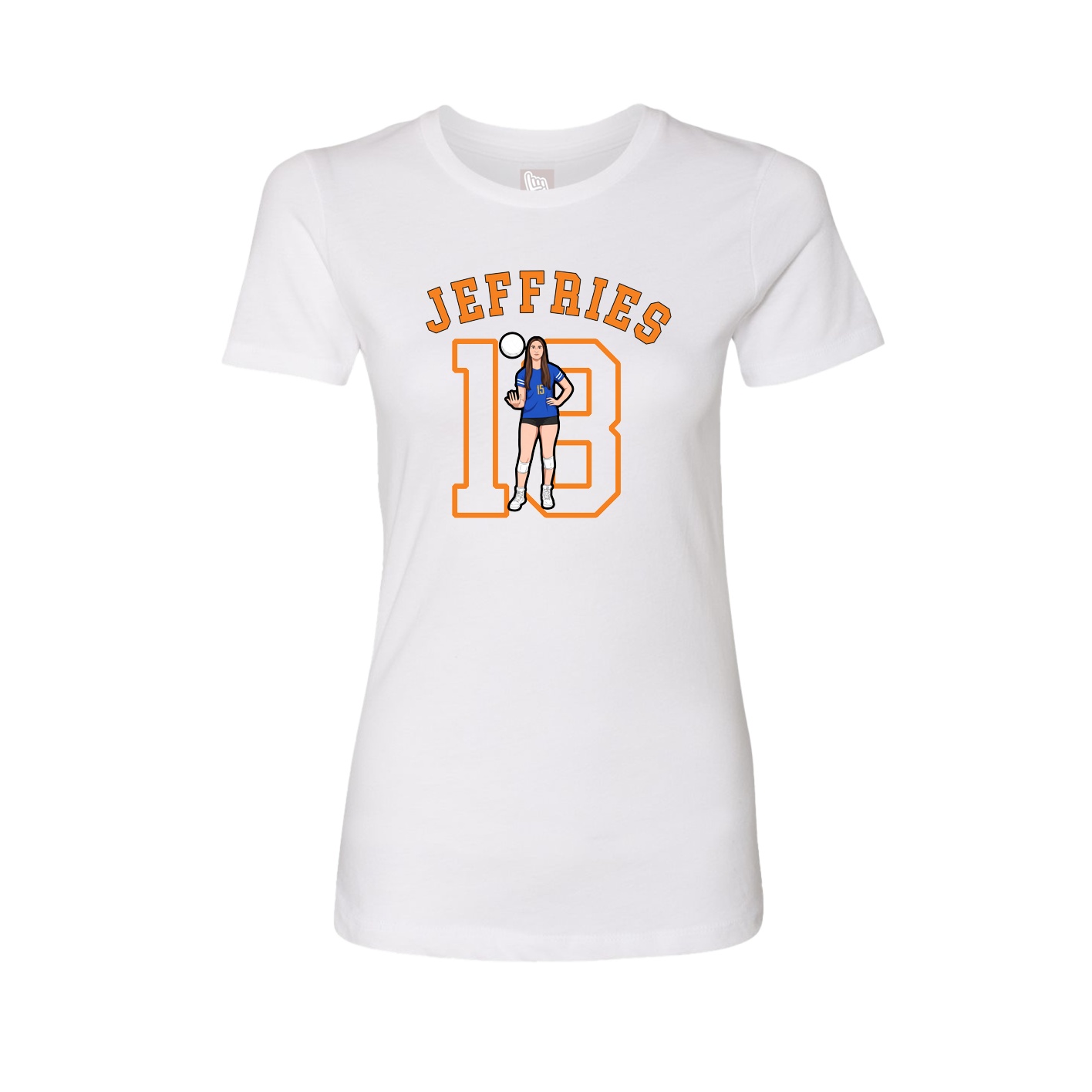 Womens Tee — Shirsey Arch in White