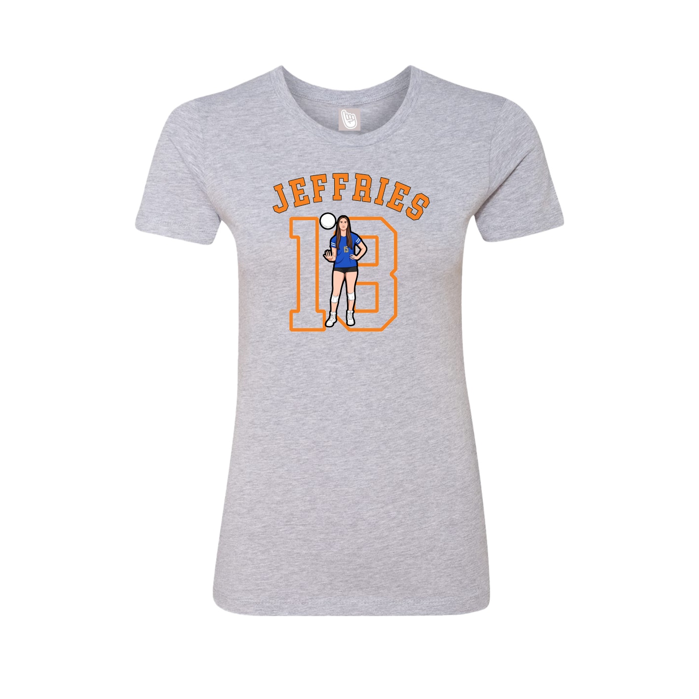Womens Tee — Shirsey Arch in Grey