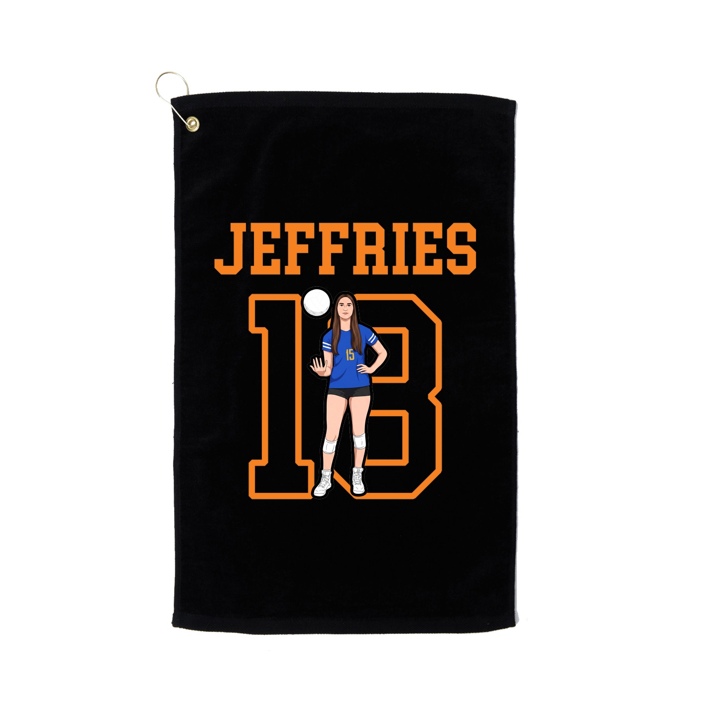 Golf Towel — Shirsey in Black