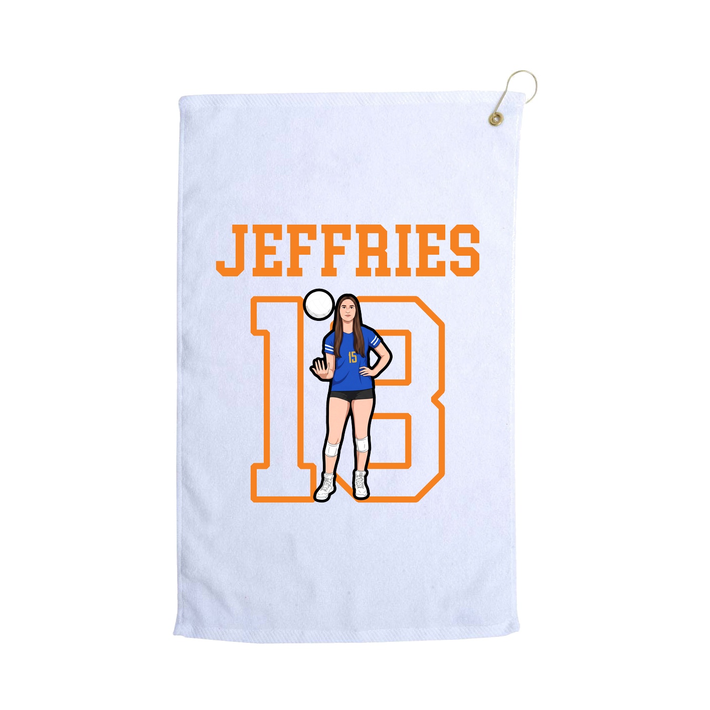 Golf Towel — Shirsey in White