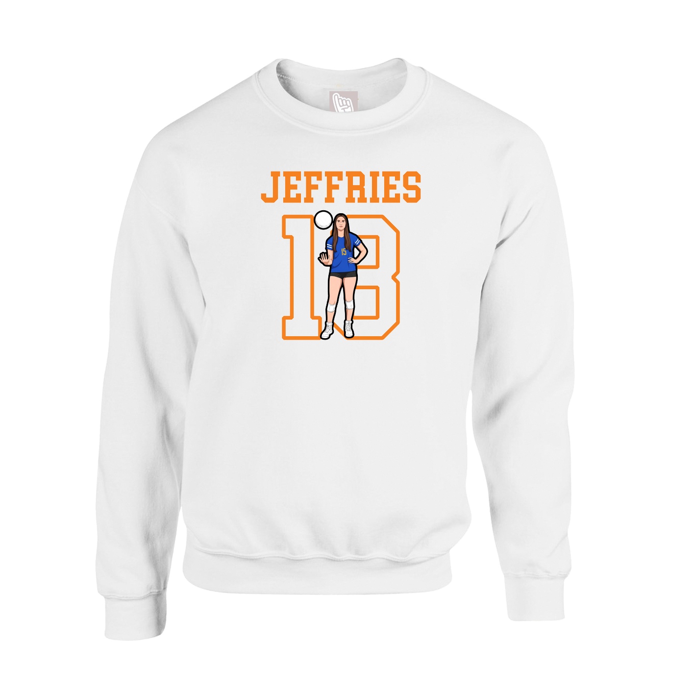 Fleece Crew — Shirsey in White