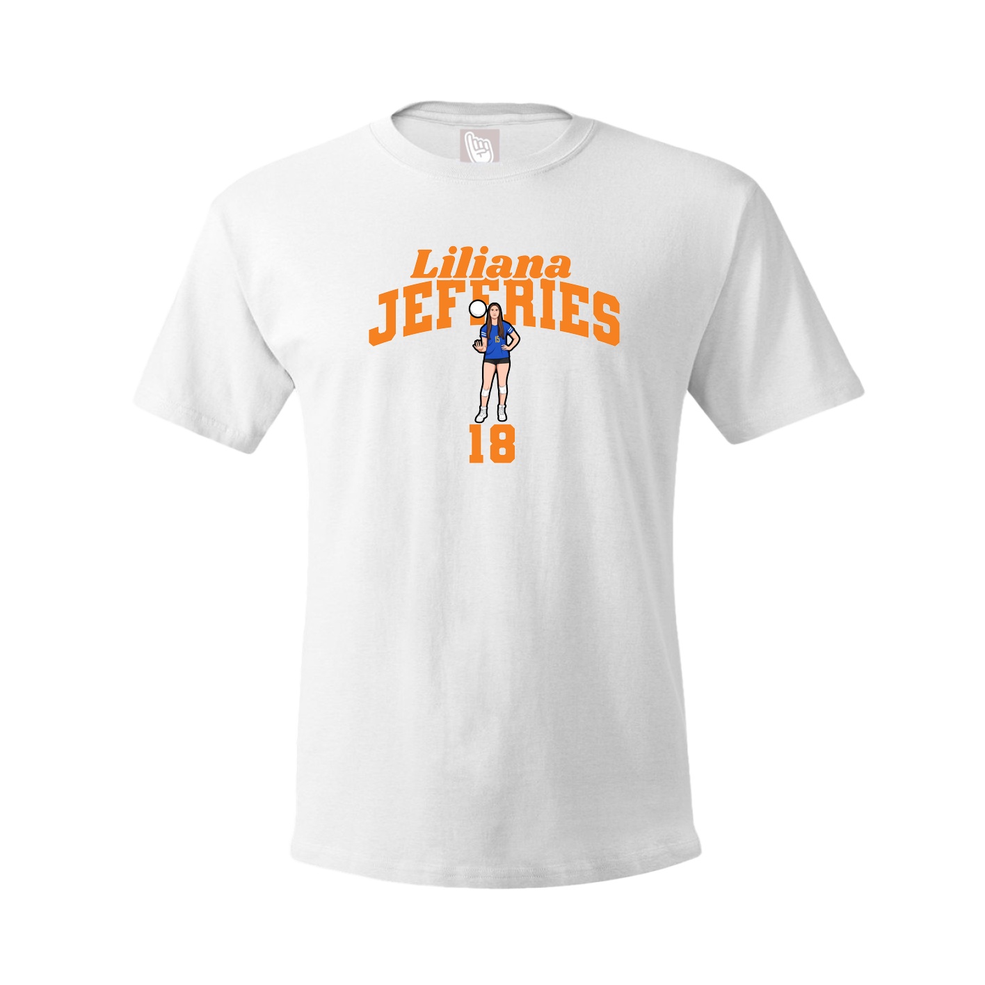 Tee — Signature Arch in White