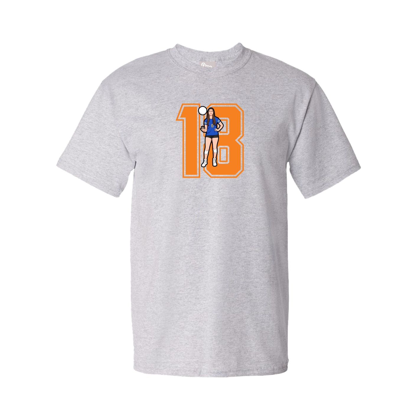 Tee — Number in Grey