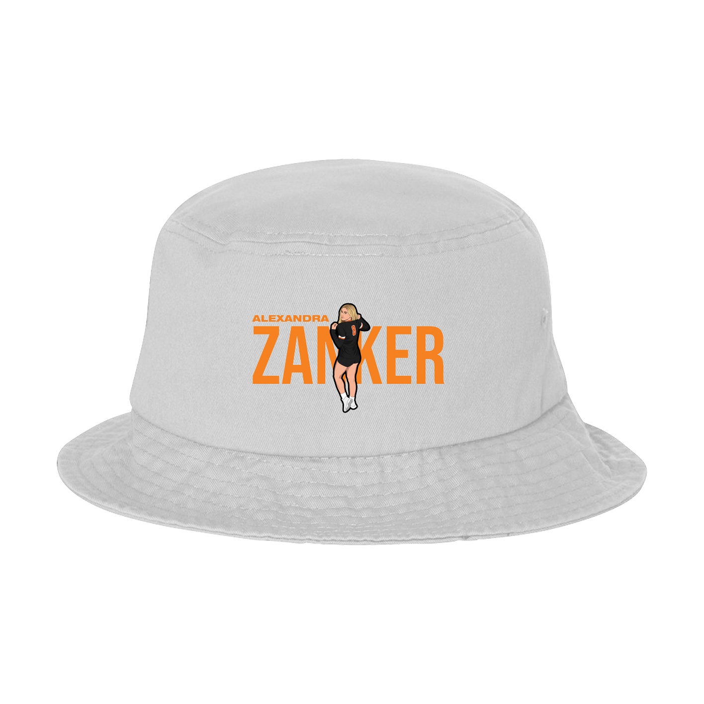 Bucket Cap — Player Name in White