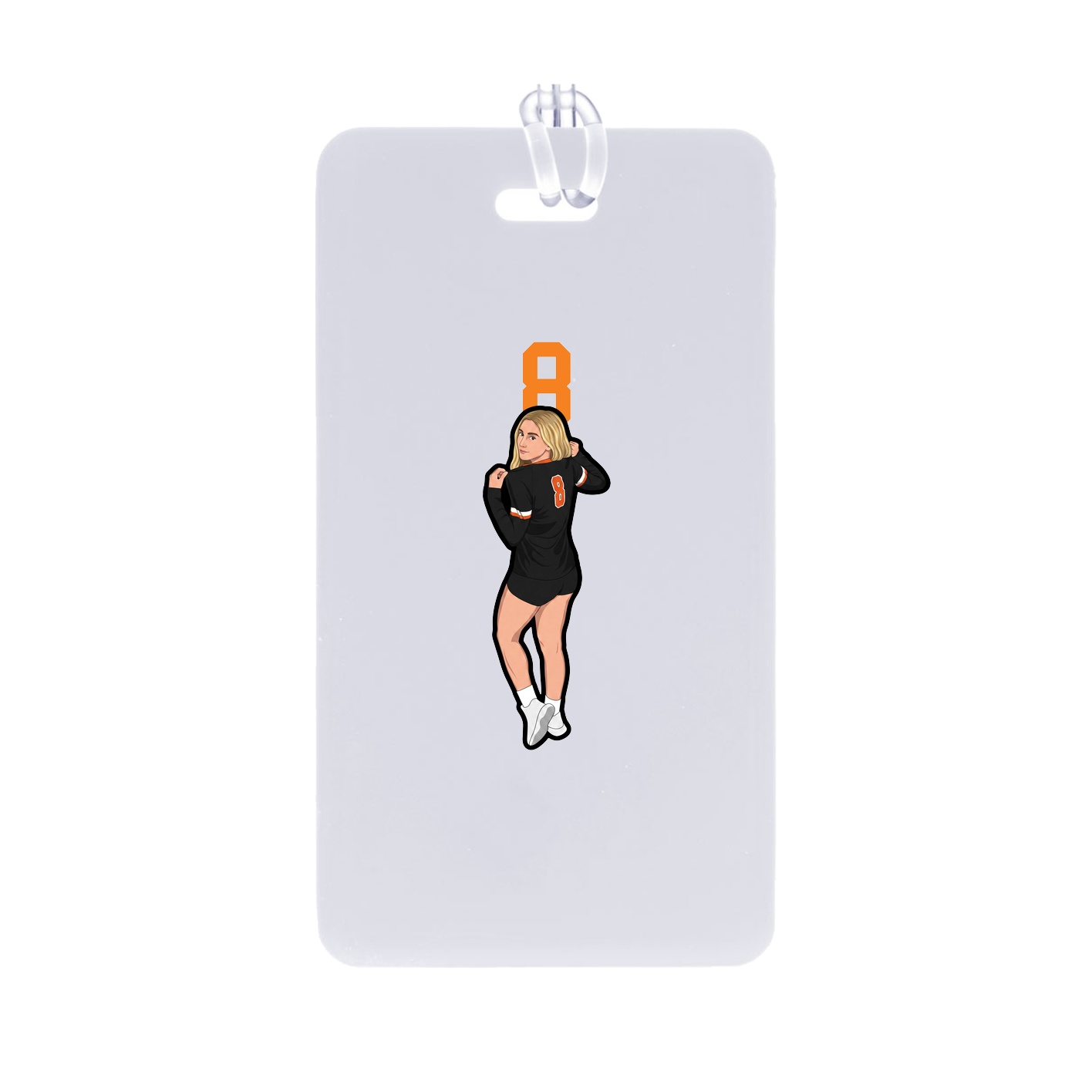 Bag Tag — Number Top in Classic