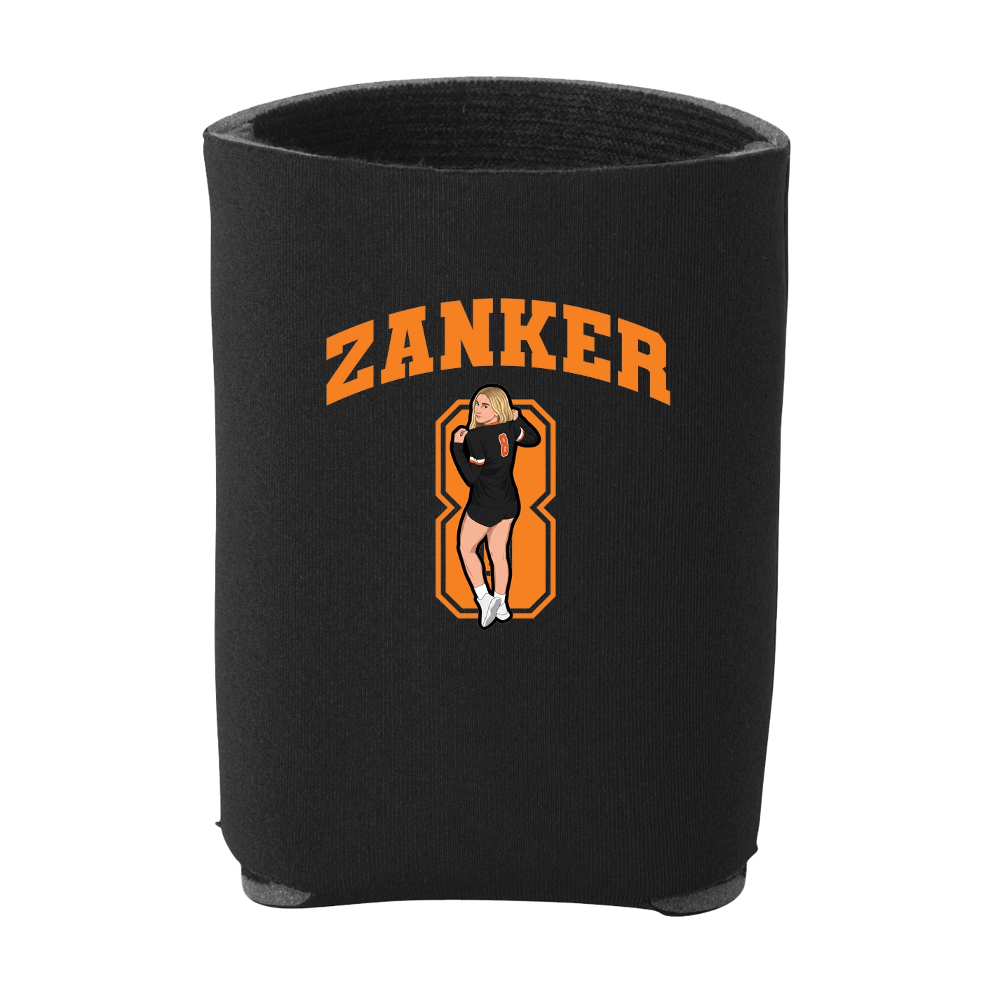 Can Holder — Number in Black