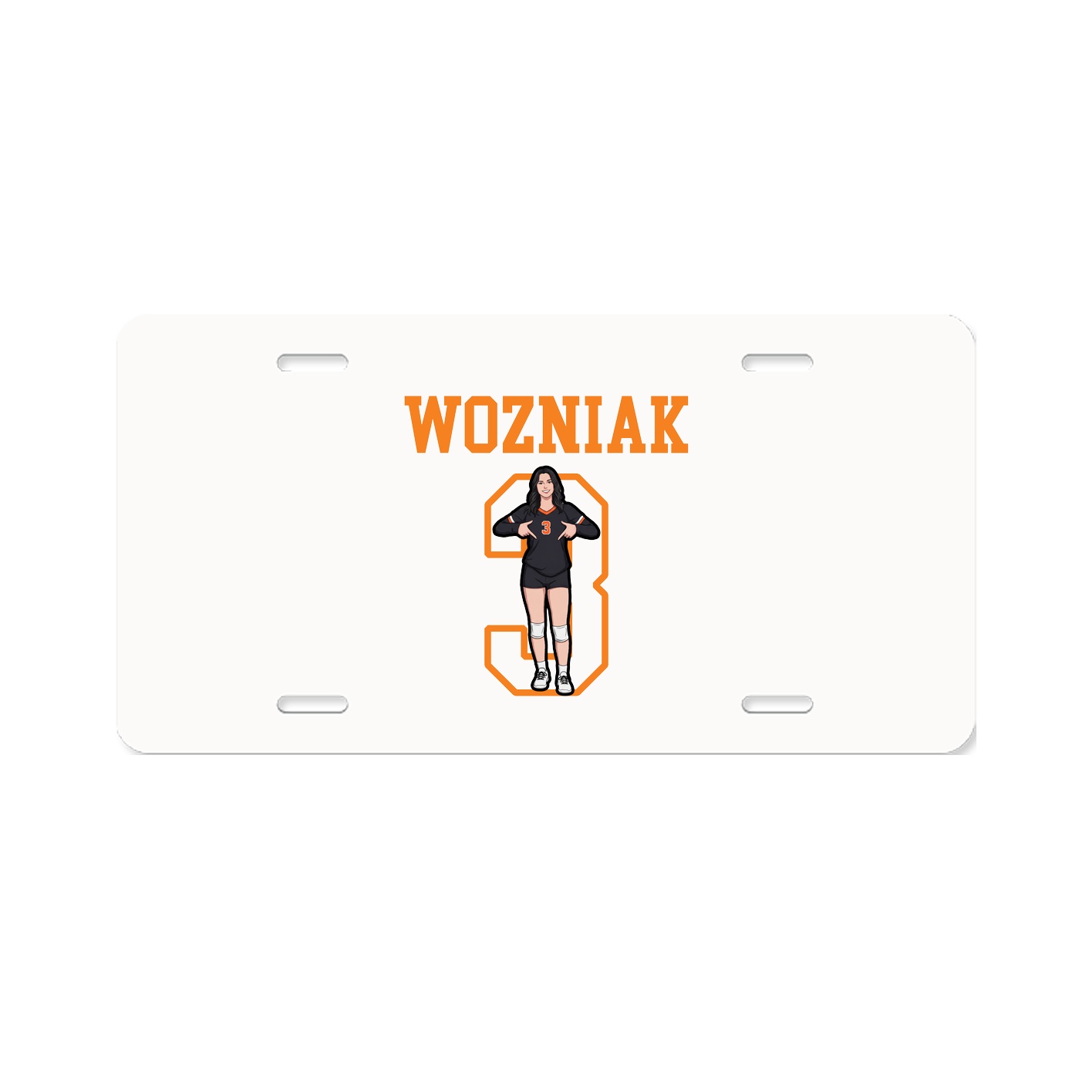 License Plate — Shirsey in Classic
