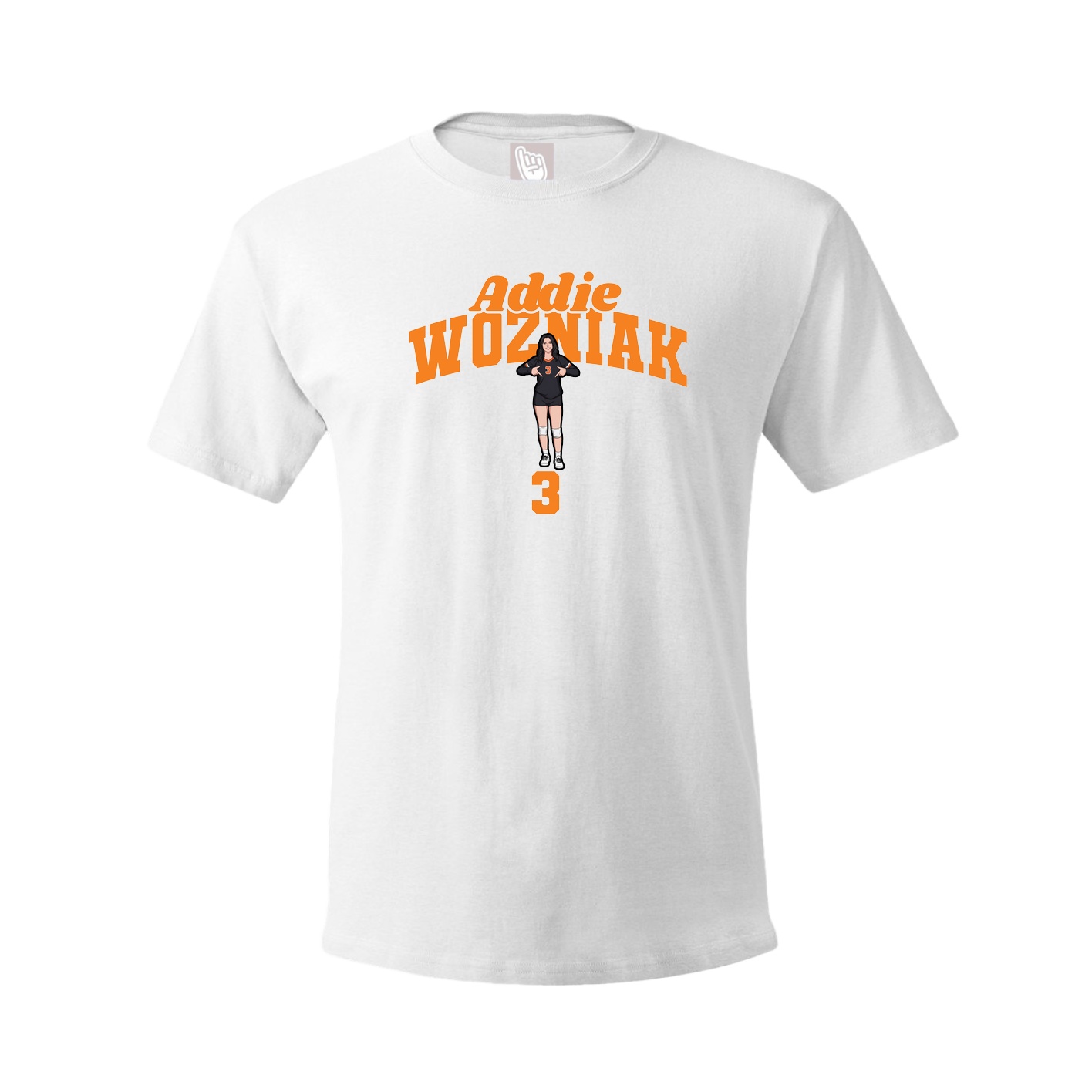 Youth Tee — Signature Arch in White