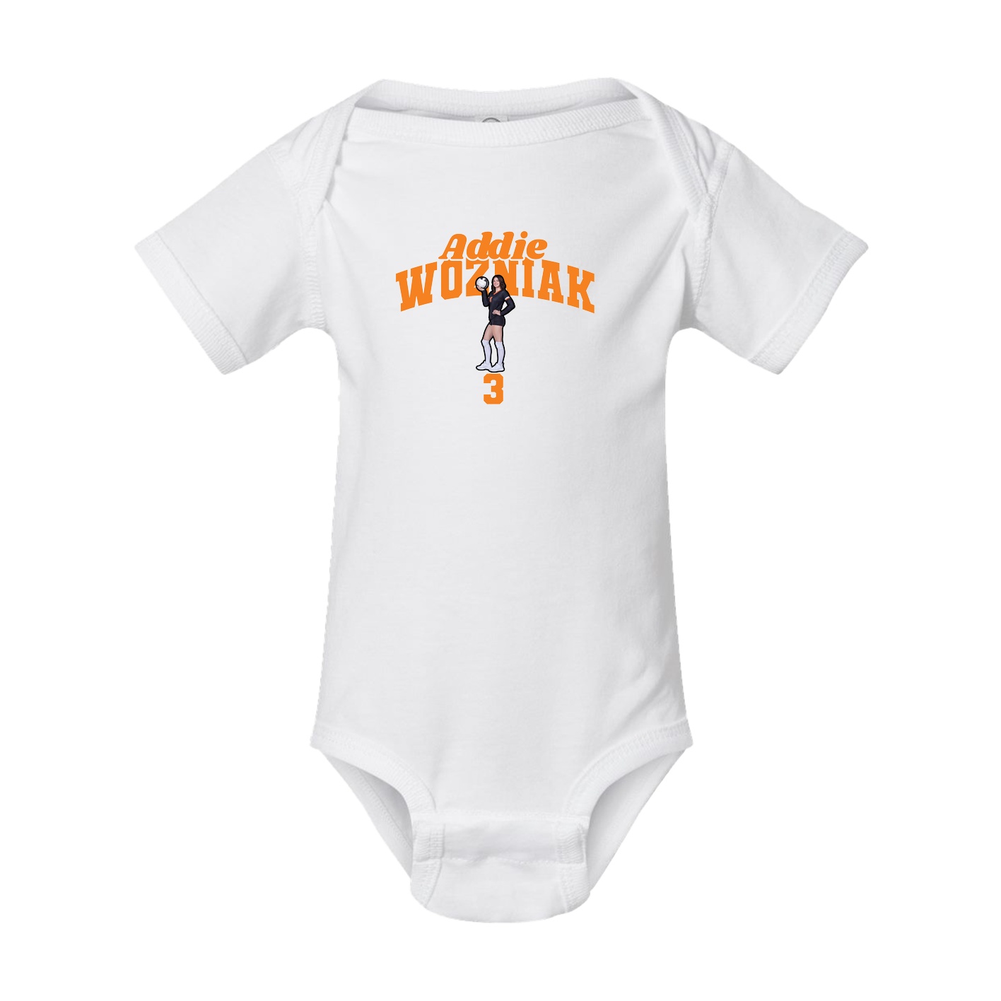 Baby Onesie — Signature Arch in White
