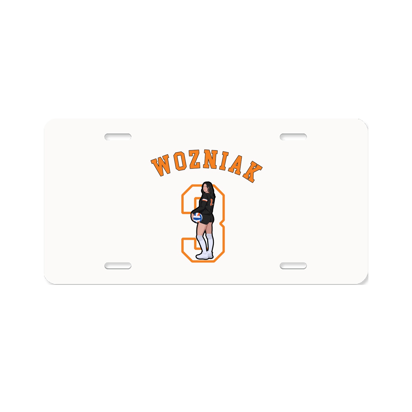 License Plate — Shirsey Arch in Classic