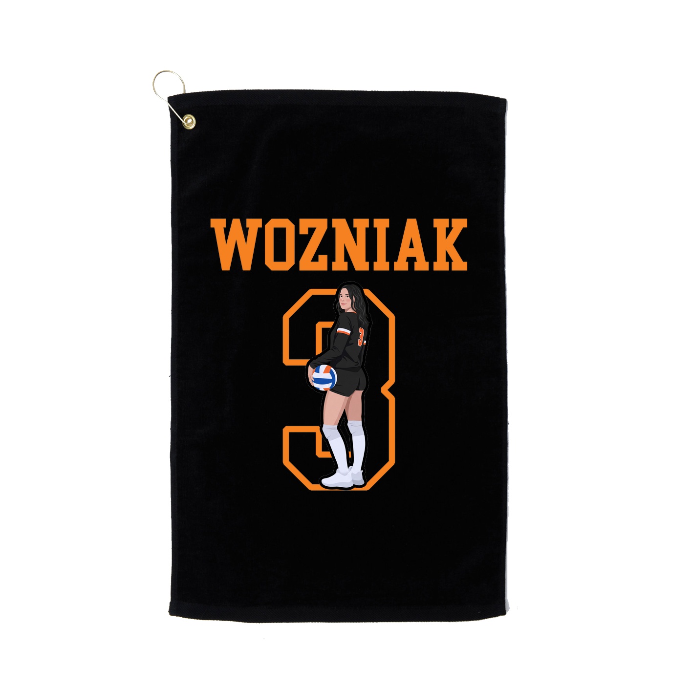 Golf Towel — Shirsey in Black