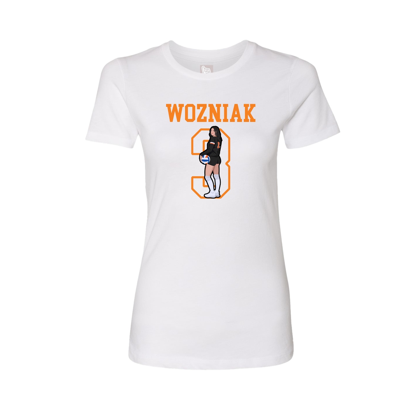 Fitted Women's Tee — Shirsey in White