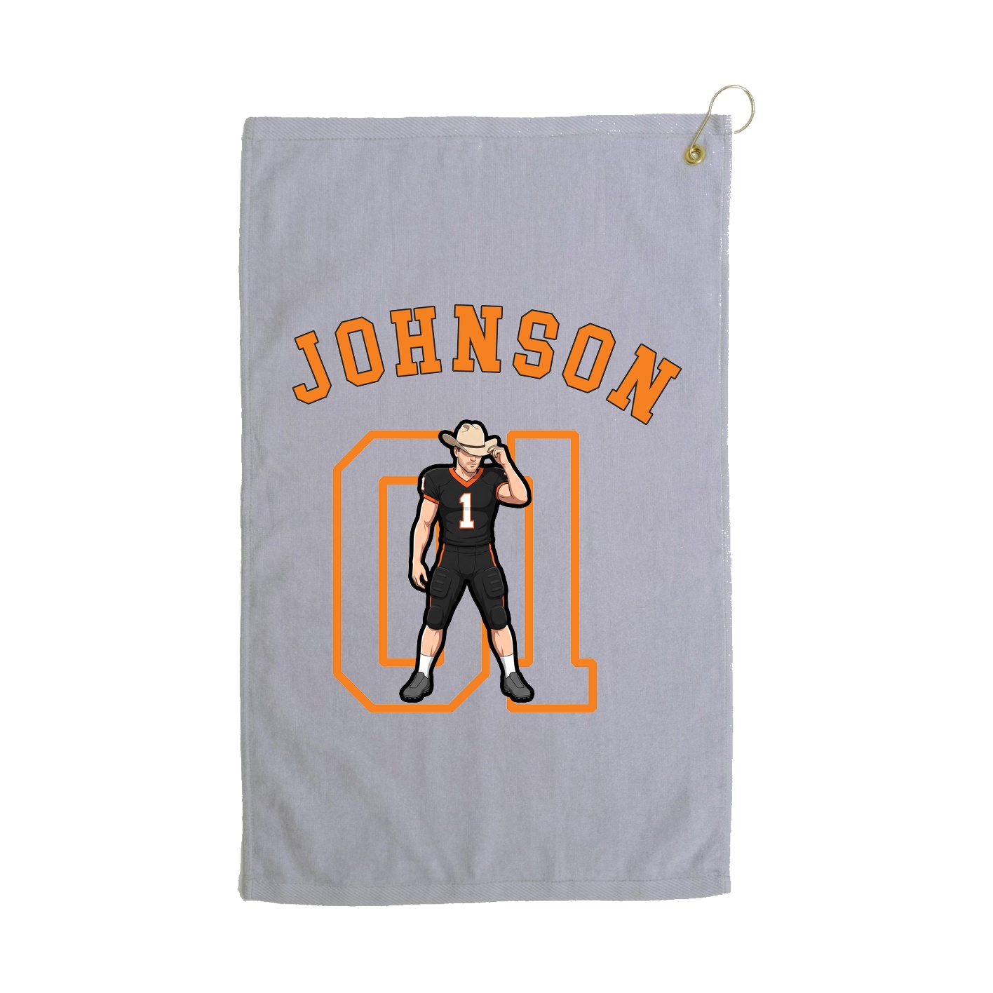 Golf Towel — Shirsey Arch in Grey
