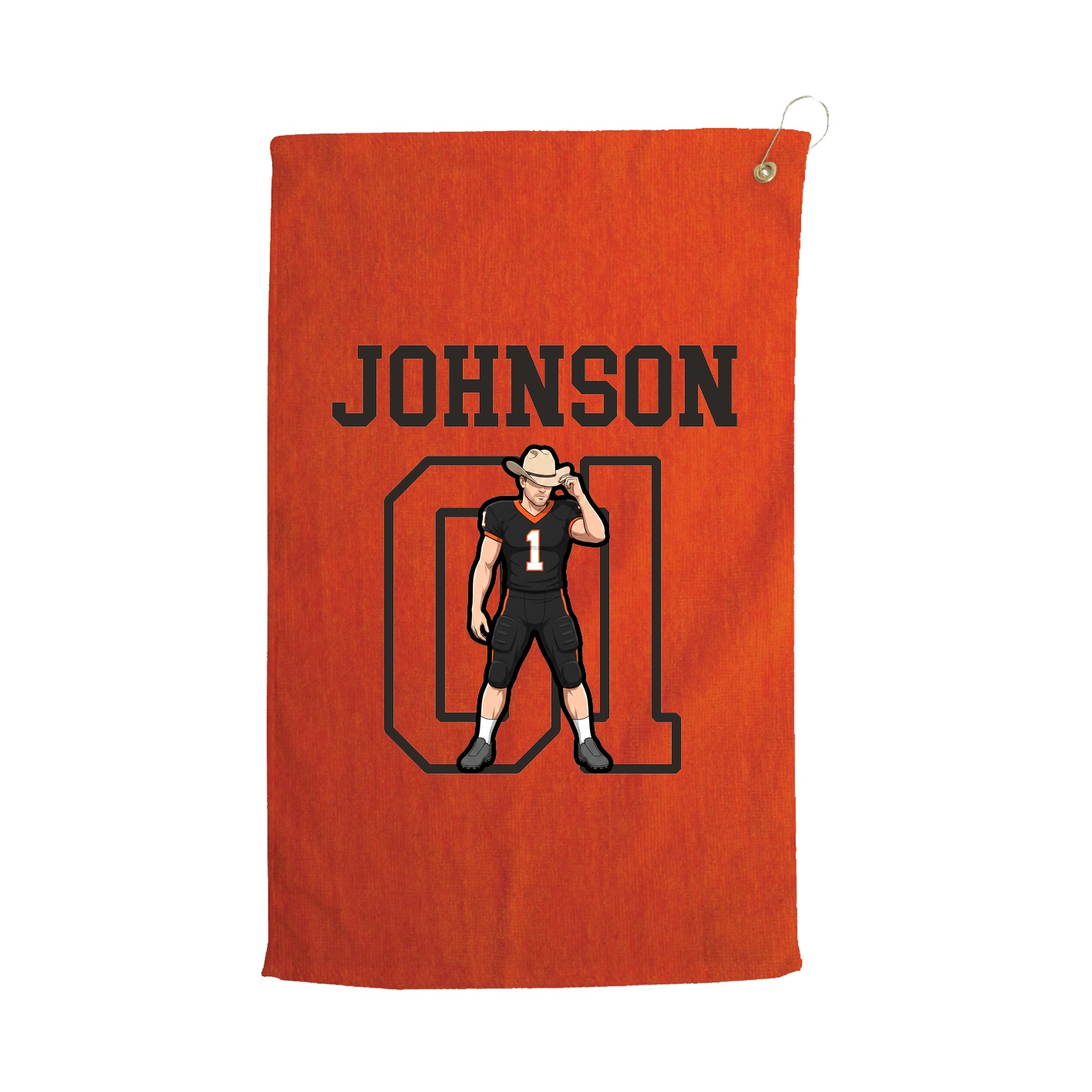 Golf Towel — Shirsey in Orange