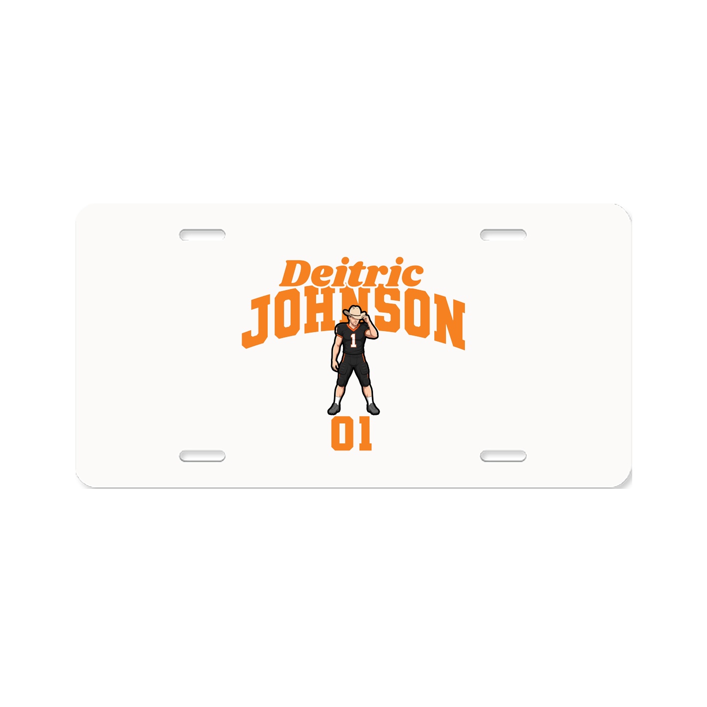 License Plate — Signature Arch in Classic