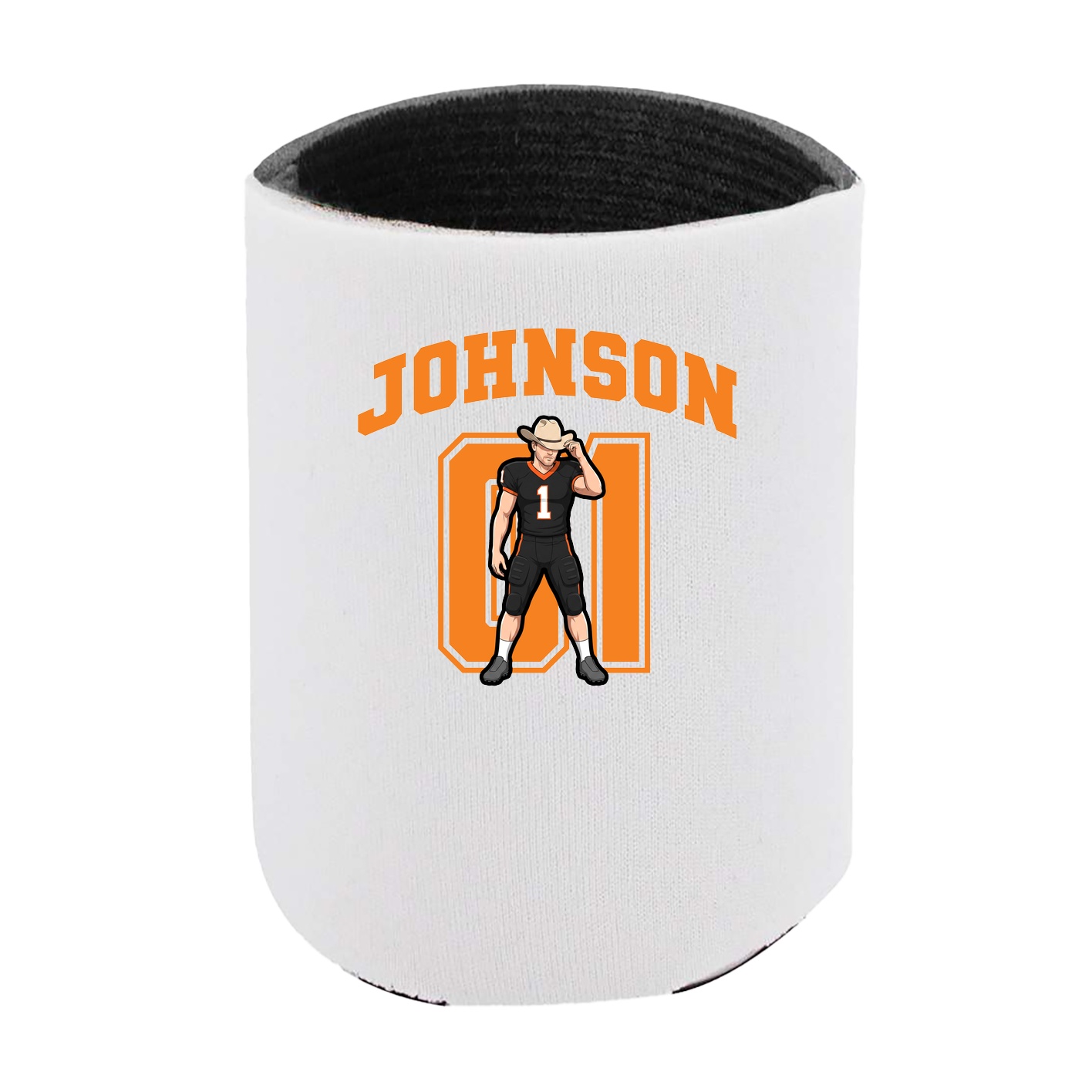 Can Holder — Number in White