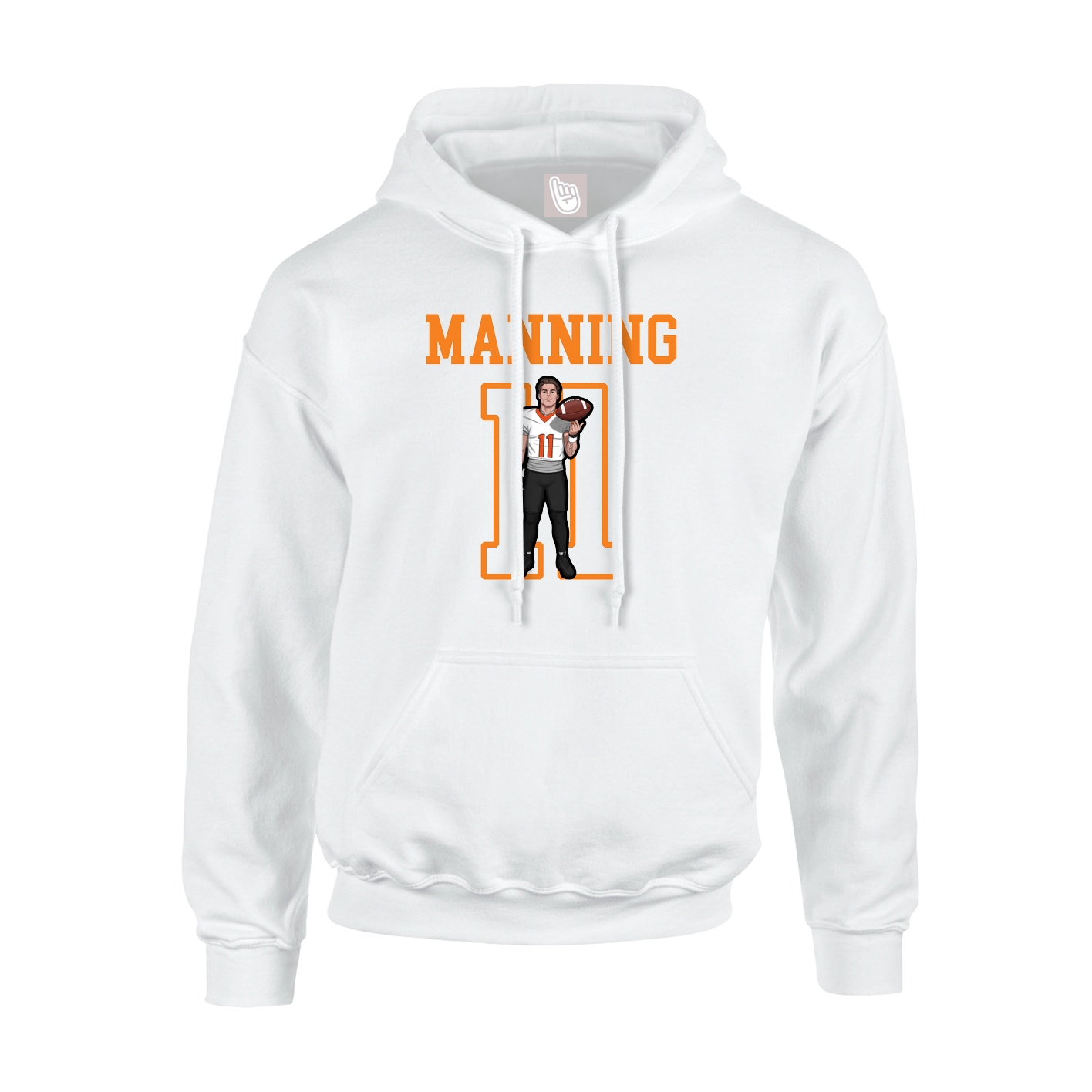 Youth Hoodie — Shirsey in White