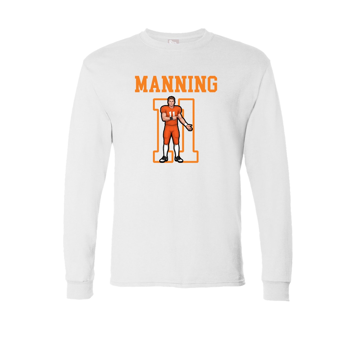 Long Sleeve Tee — Shirsey in White