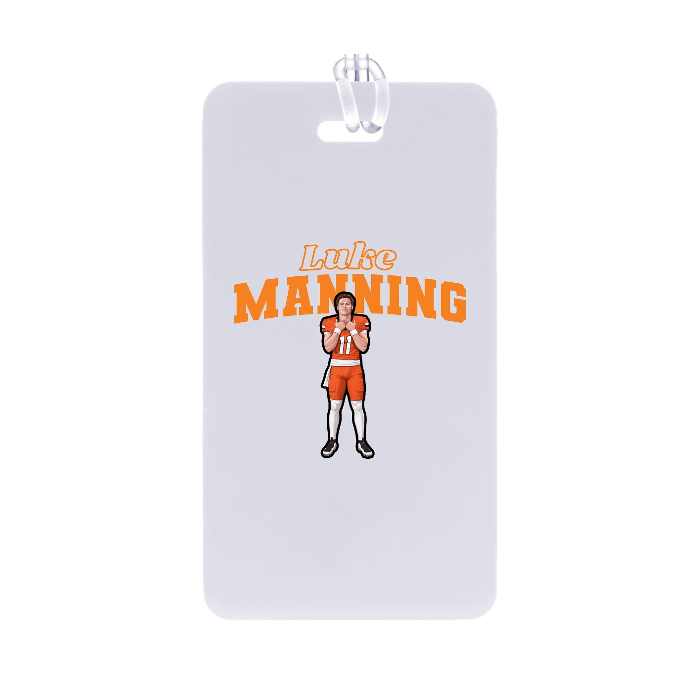 Bag Tag — Name Arch in Classic