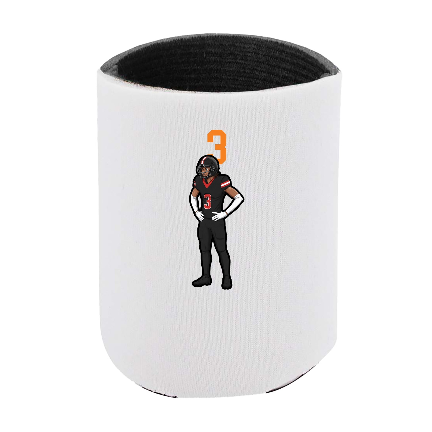Can Holder — Number Top in White