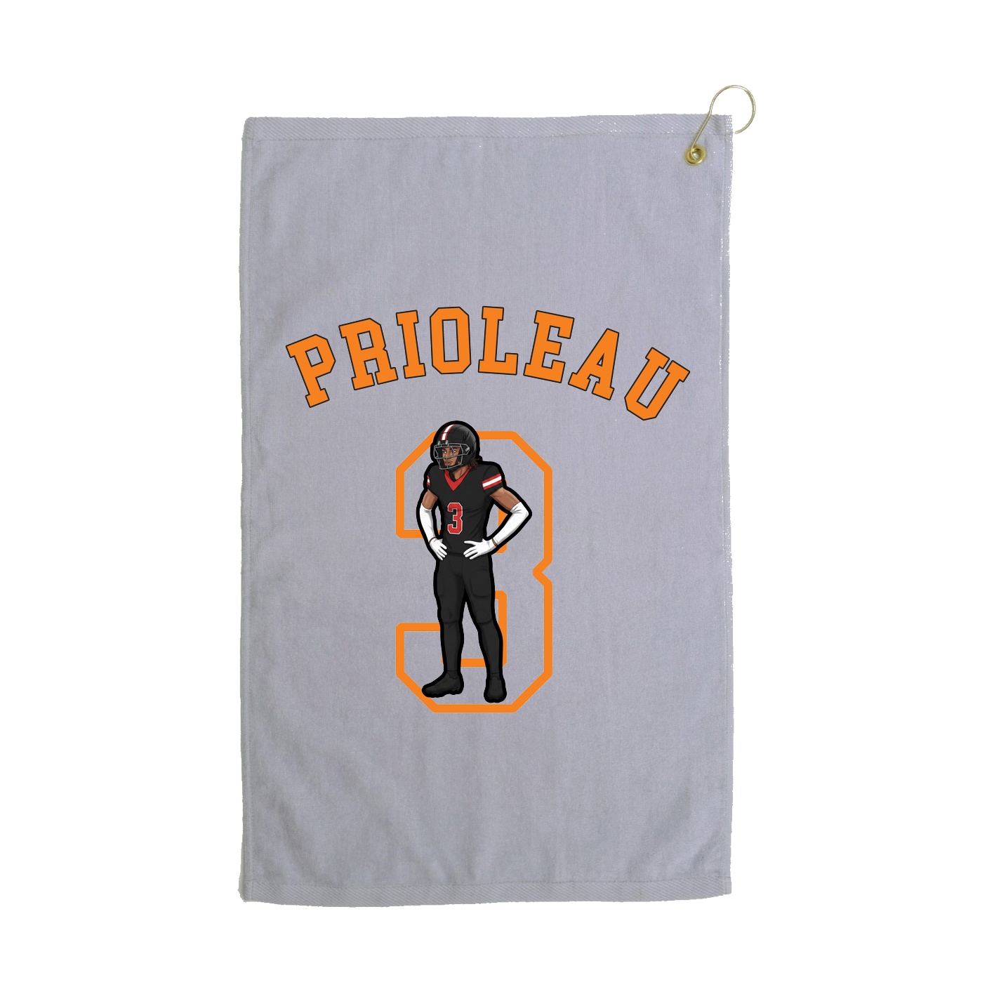 Golf Towel — Shirsey Arch in Grey