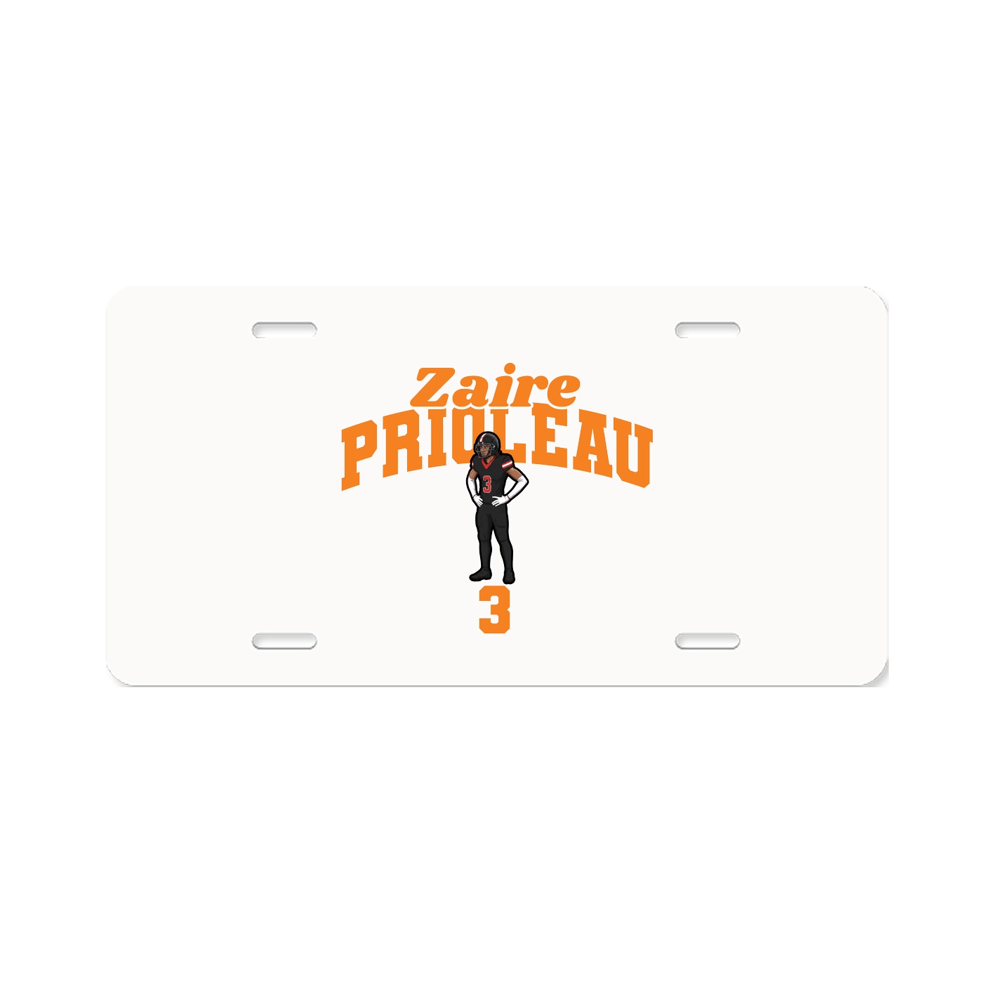 License Plate — Signature Arch in Classic
