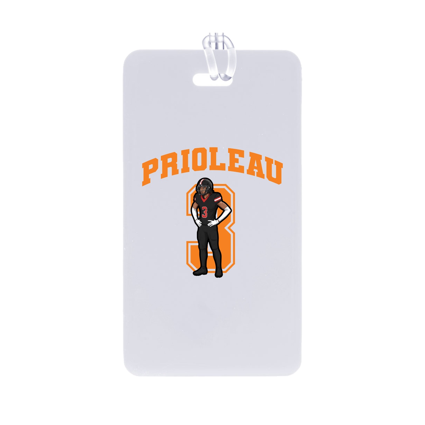 Bag Tag — Number in Classic
