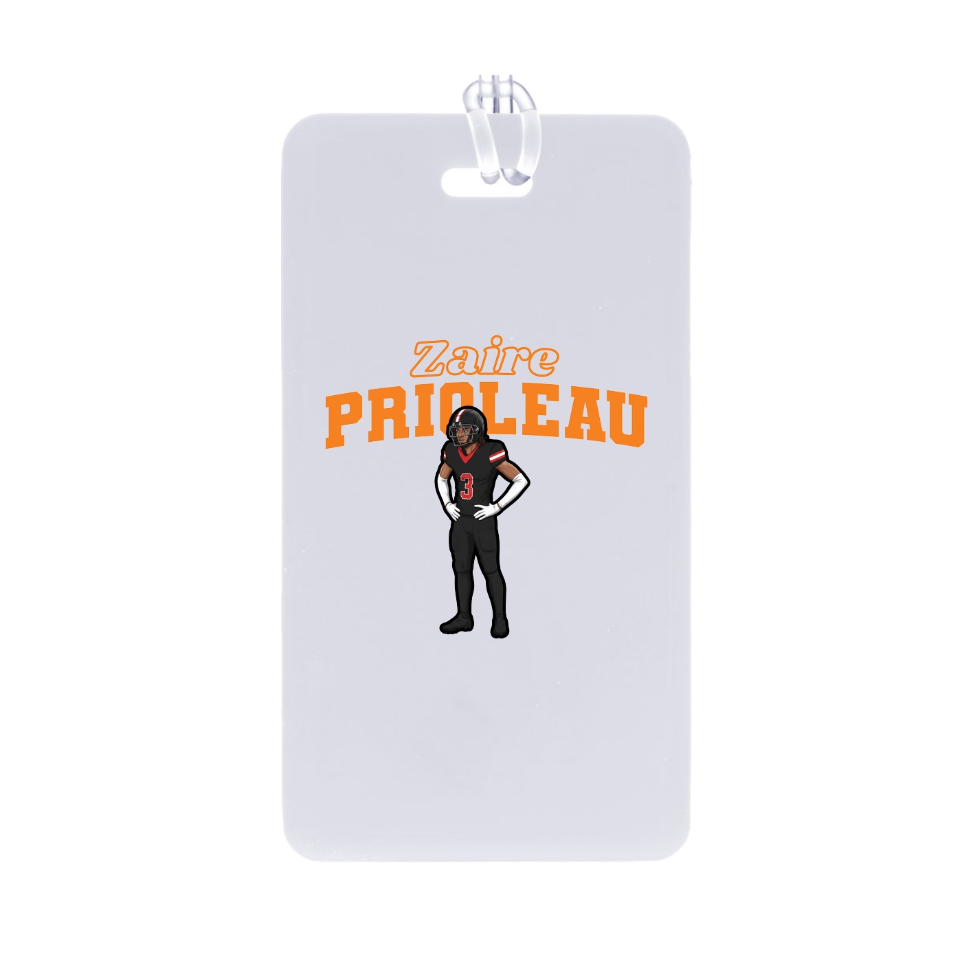 Bag Tag — Name Arch in Classic
