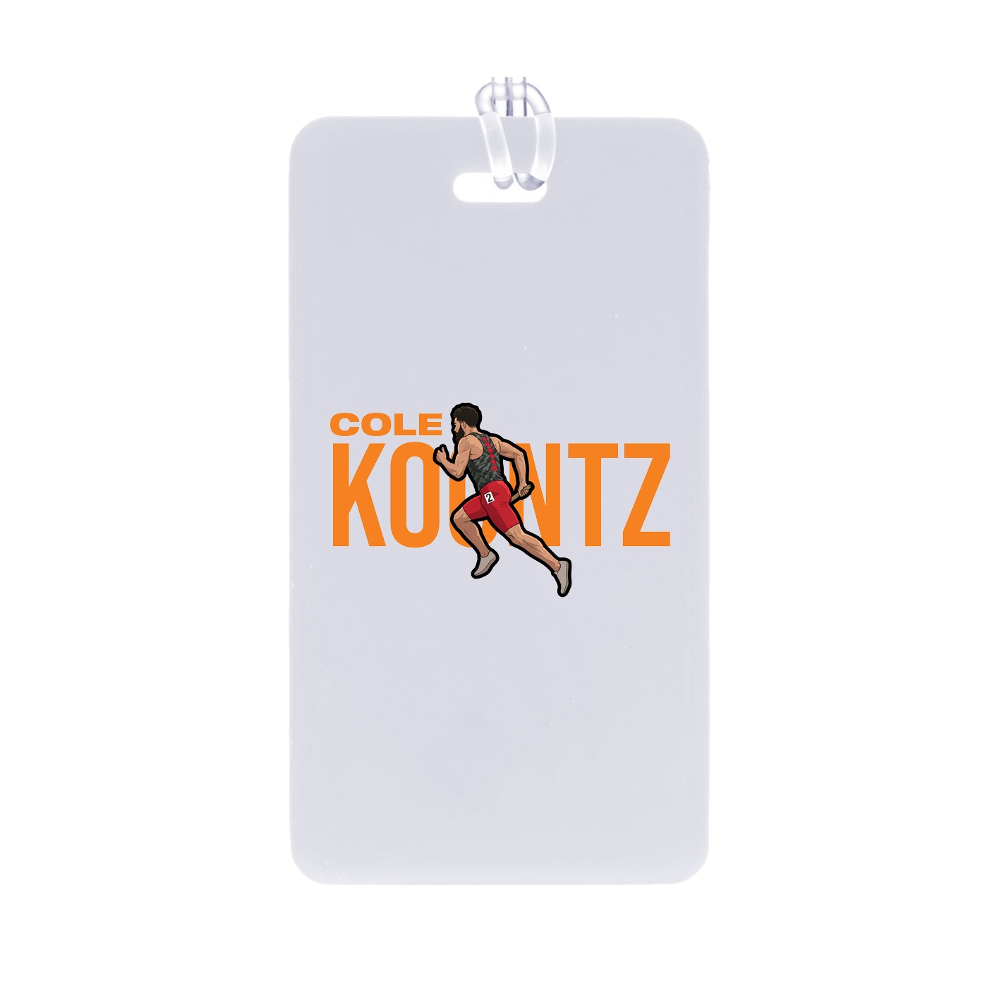Bag Tag — Player Name in Classic