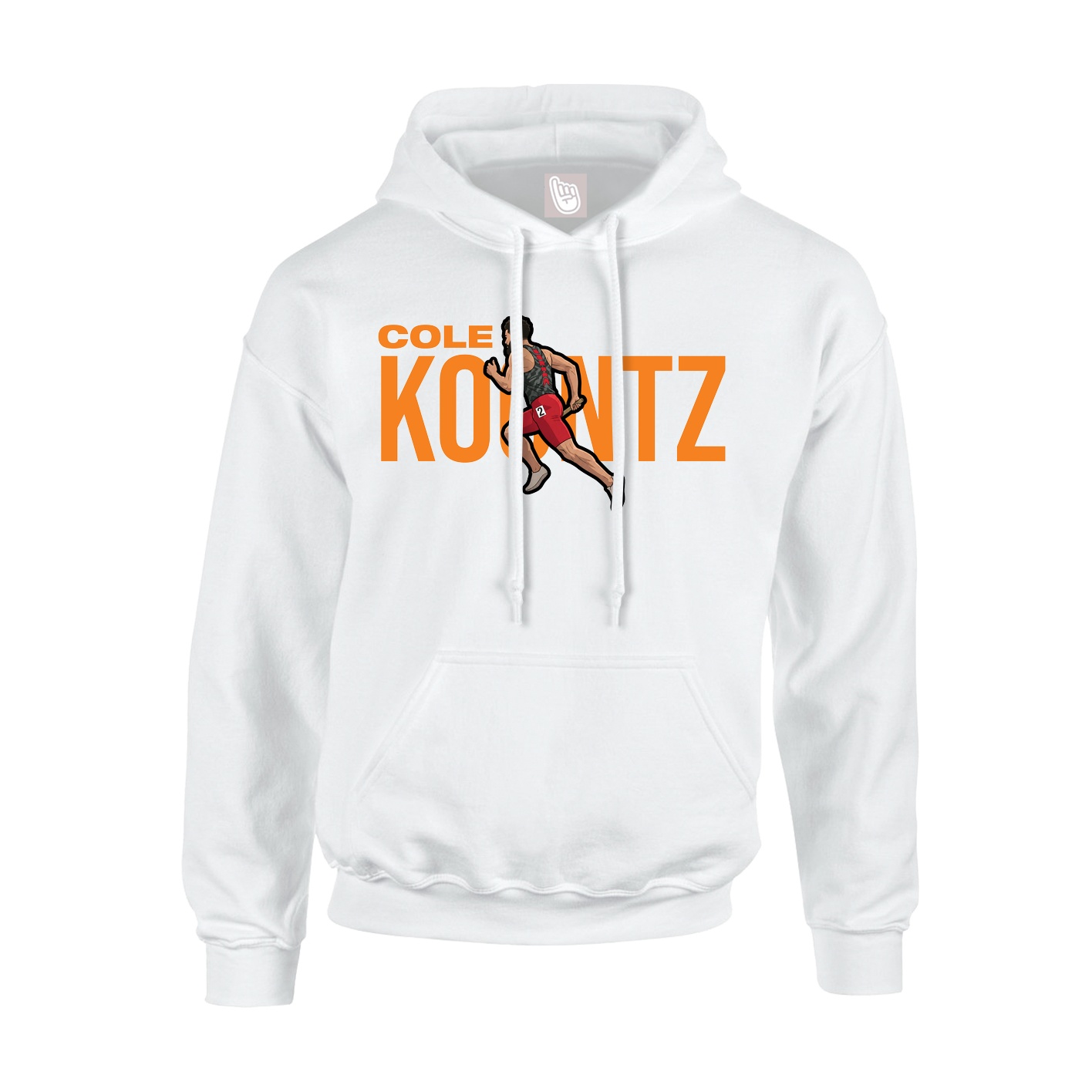 Hoodie — Player Name in White