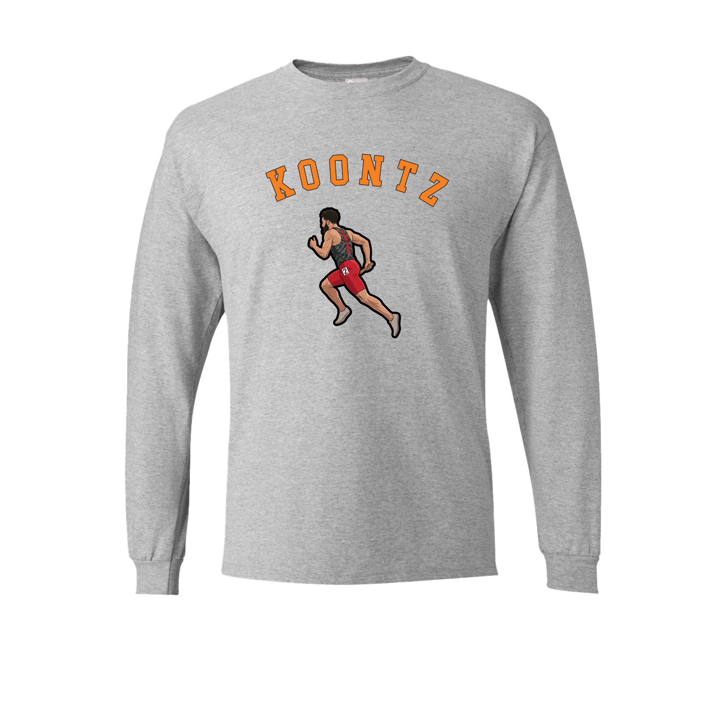 Long Sleeve Tee — Shirsey Arch in Grey