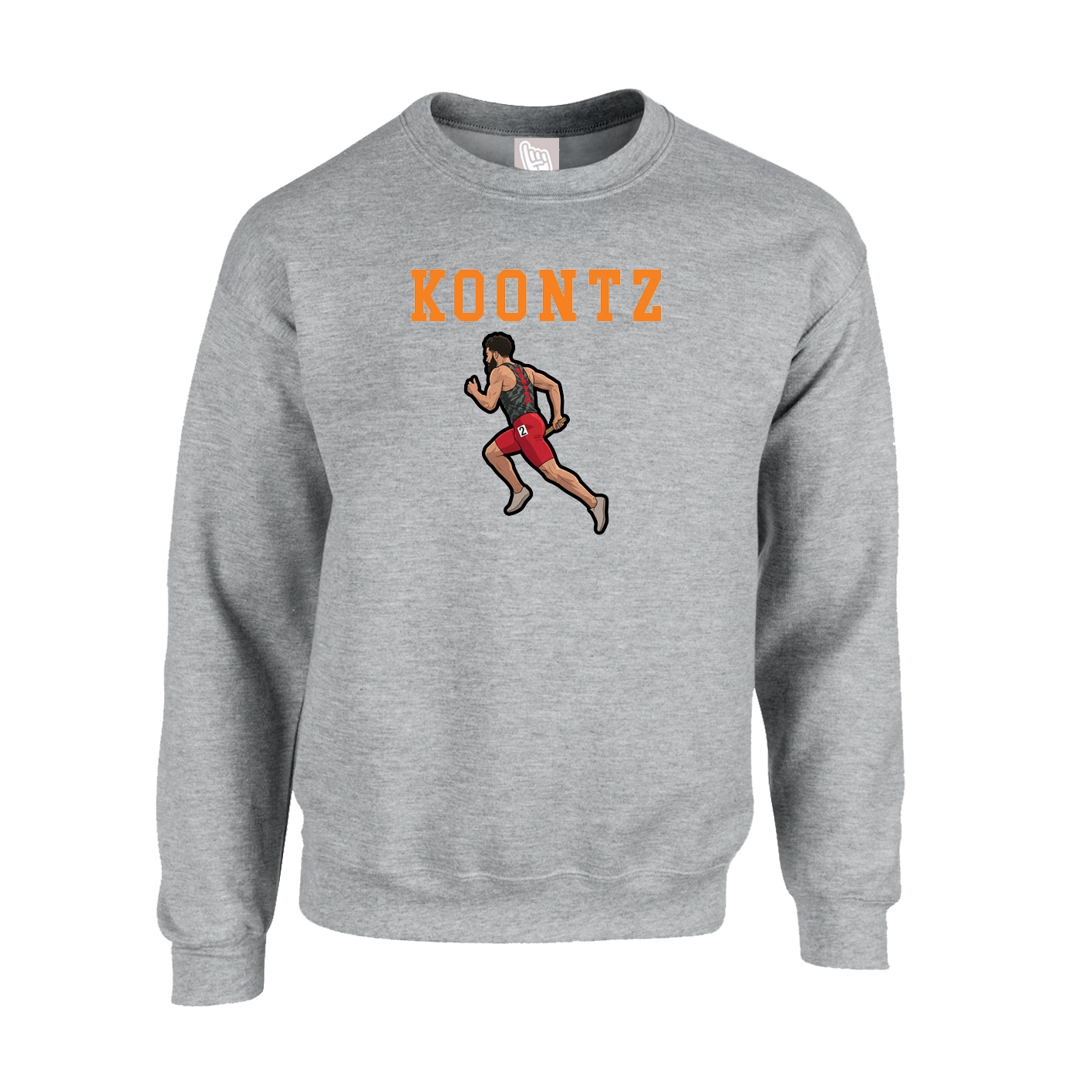 Fleece Crew — Shirsey in Grey