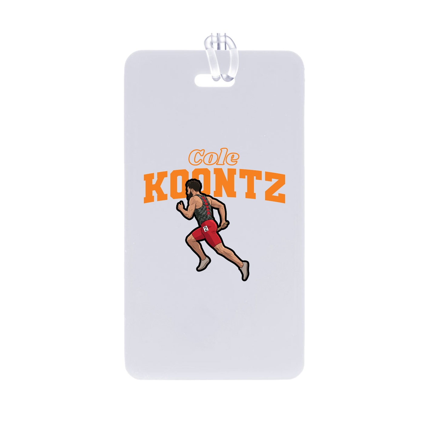 Bag Tag — Name Arch in Classic