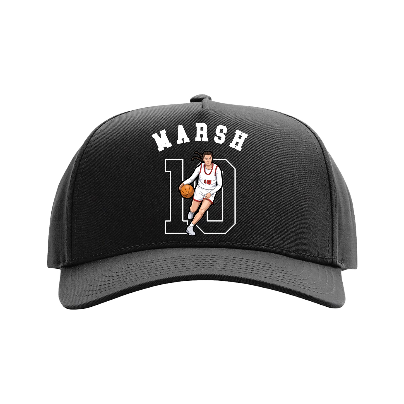 Full Fabric Five-Panel Champ Cap