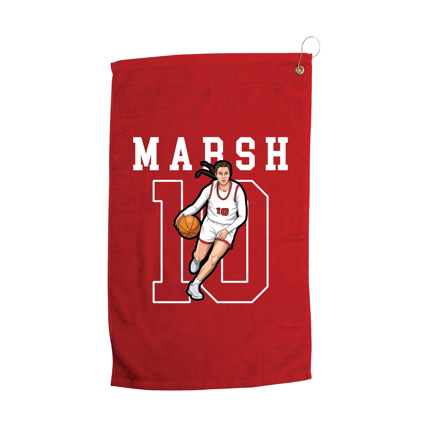 Golf Towel — Shirsey in Red