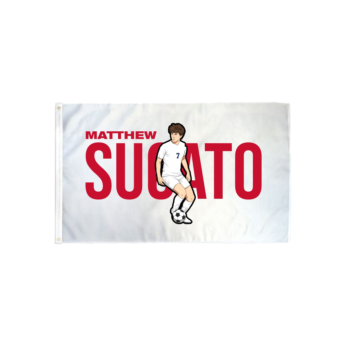 3x5 Flag — Player Name in Classic
