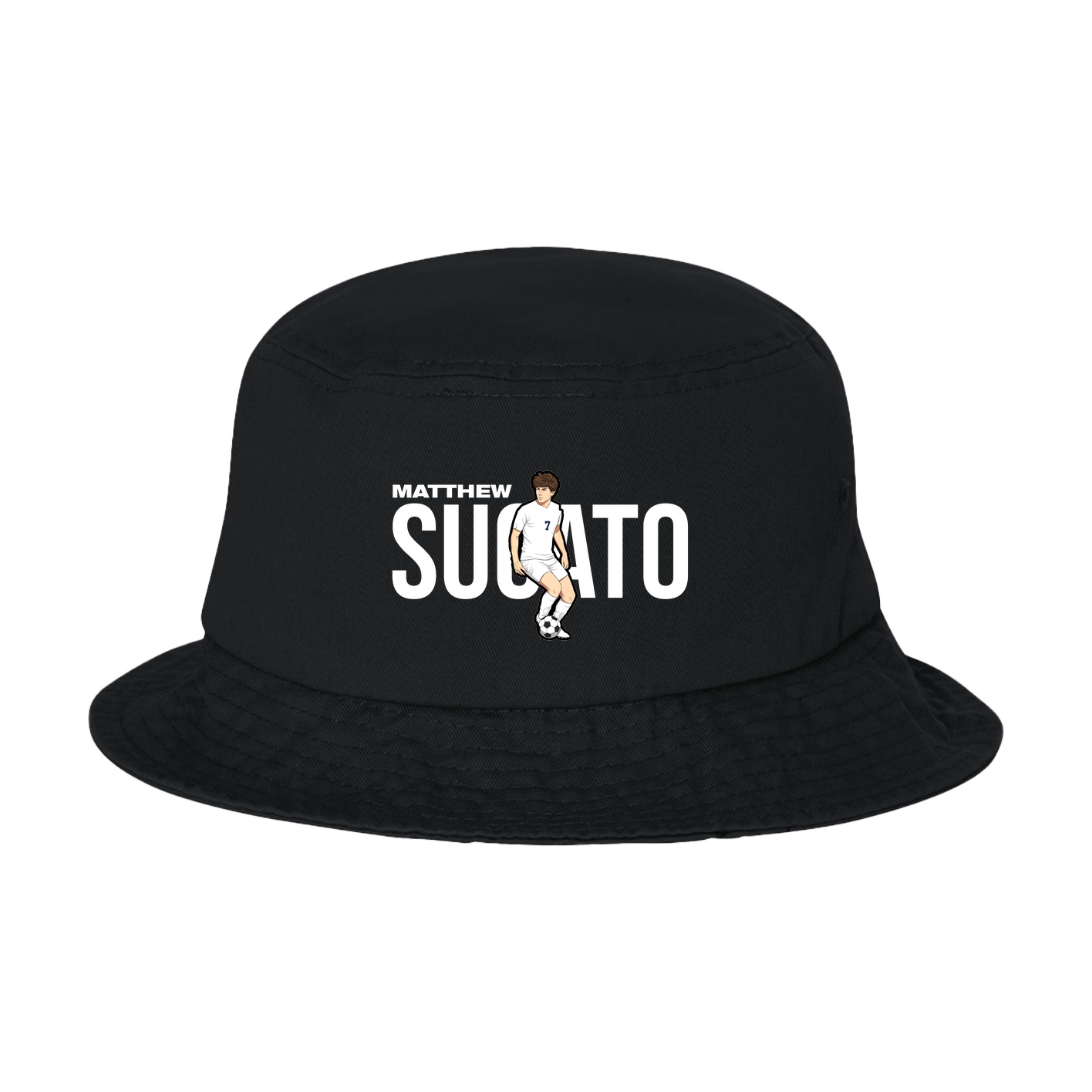 Bucket Cap — Player Name in Black