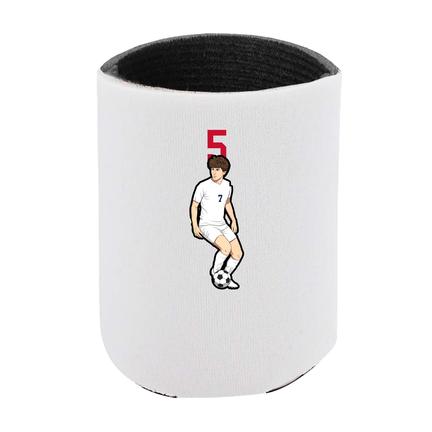 Can Holder — Number Top in White