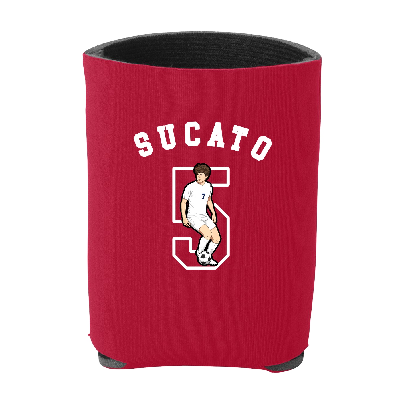 Can Holder — Shirsey Arch in Red